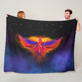 Space Phoenix Nebula Fleecefilt