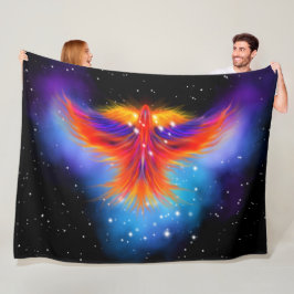 Space Phoenix Nebula Fleecefilt