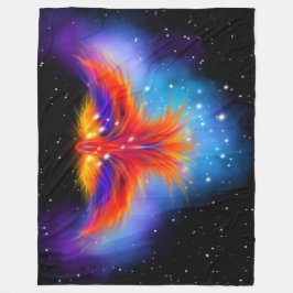 Space Phoenix Nebula Fleecefilt