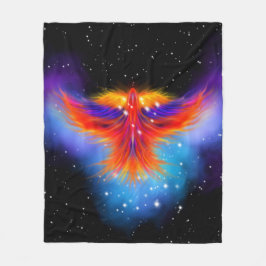 Space Phoenix Nebula Fleecefilt