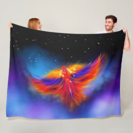 Space Phoenix Nebula Fleecefilt