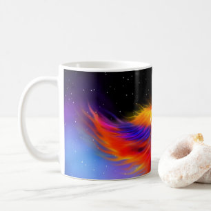 Space Phoenix Nebula Kaffemugg