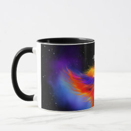 Space Phoenix Nebula Mugg