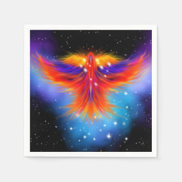 Space Phoenix Nebula Pappersservett