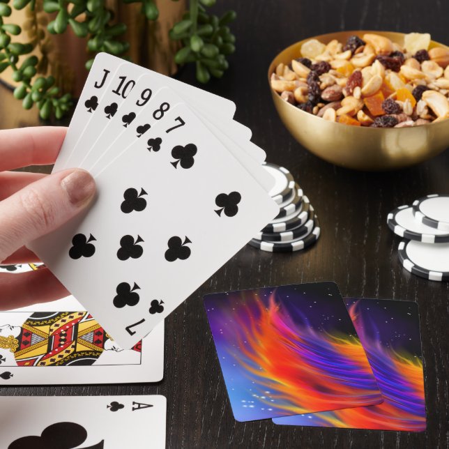 Space Phoenix Vingar Casinokort (På plats)