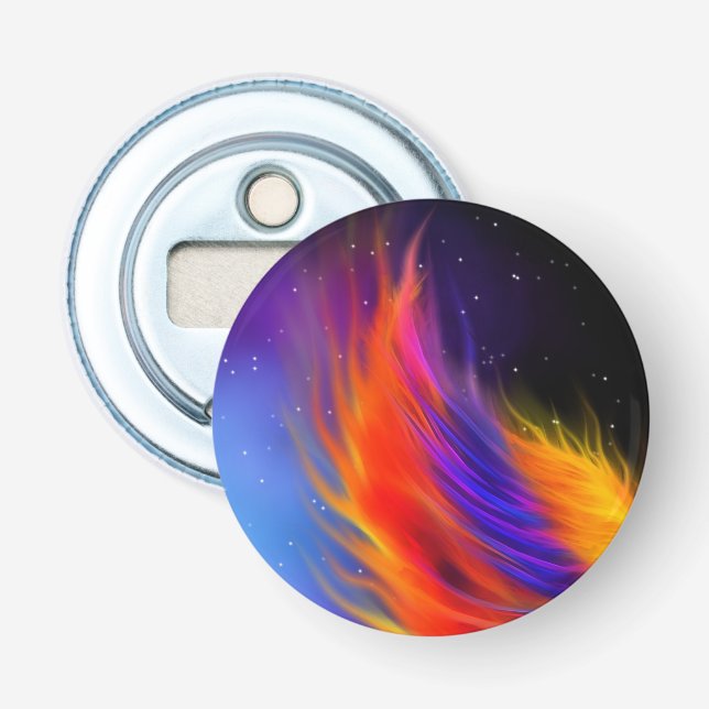 Space Phoenix Vingar Flasköppnare (Framsidan)