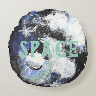 Space pillow rund kudde
