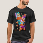 Space Pizza Cat Astronaut Kitten Sarcasm Food Gala T Shirt<br><div class="desc">Space Pizza Cat Astronaut Kitten Sarcasm Food Galaxy</div>