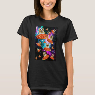 Space Pizza Cat Astronaut Kitten Sarcasm Food Gala T Shirt