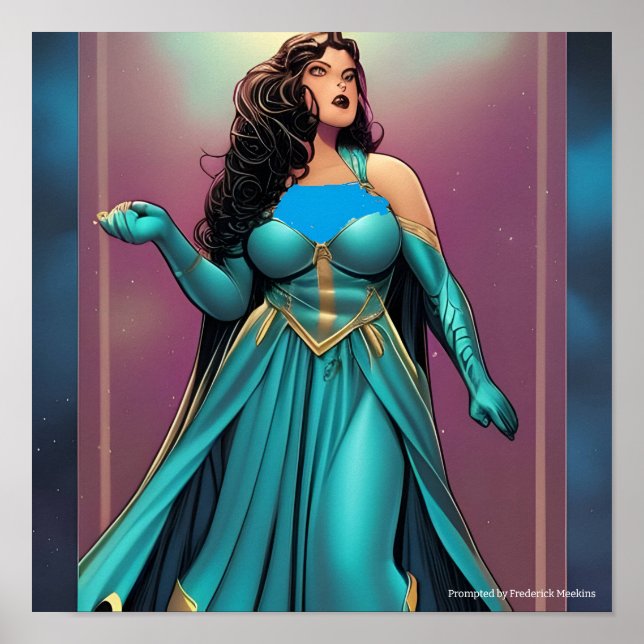 Space Princess Poster (Framsidan)