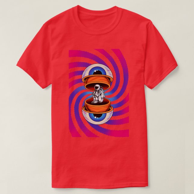 SPACE PSYCHEDELICS T SHIRT (Design framsida)
