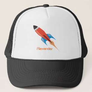 Space Rocket Boys Personal Namn Keps