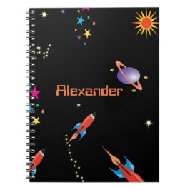 Space Rocket Boys School Personal Anteckningsbok