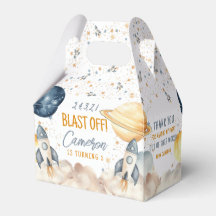 Space Rocket Frakt Rymden Födelsedagsfest