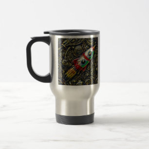 SPACE ROCKET MUGG