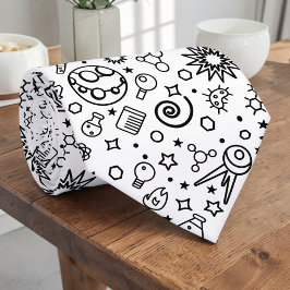 Space Science Custom Necktie Slips