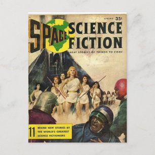Space Science fiction 1 Vykort