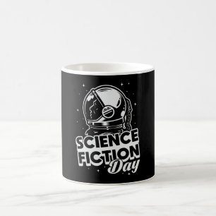 Space Science fiction Day Science Alien Stars Gift Kaffemugg