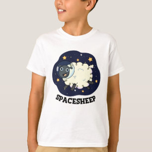 Space Sheep Funny Astronaut Pun T Shirt