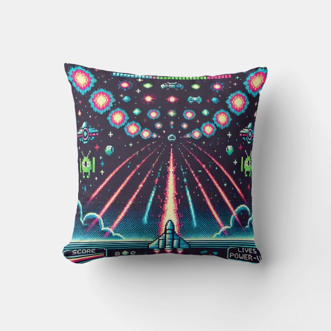 Space Shooter Kudde (Framsida)