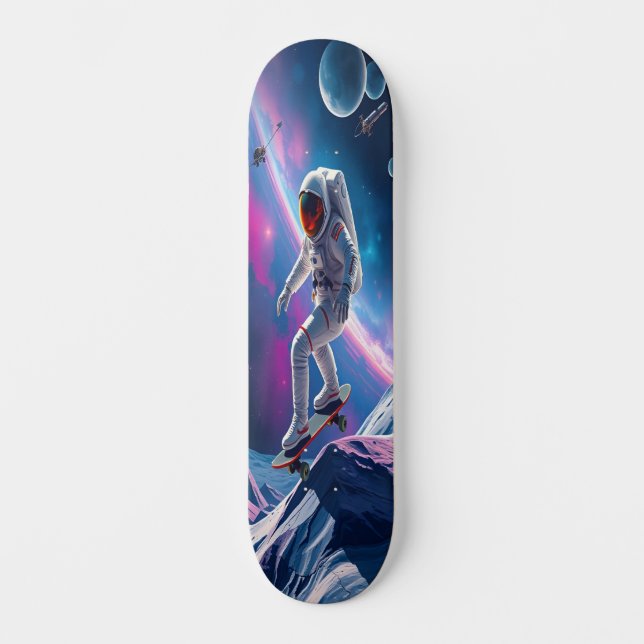 Space Shredder Edition 2 Mini Skateboard Bräda 18,5 Cm (Framsida)