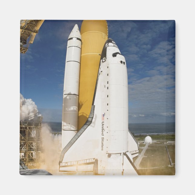 Space Shuttle Atlantis hiss av 12 Magnet (Framsidan)
