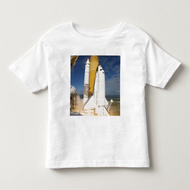 Space Shuttle Atlantis hiss av 12 T Shirt (Framsida)