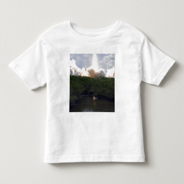 Space Shuttle Atlantis hiss av 14 Tee Shirt (Framsida)