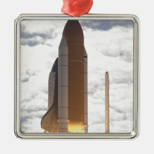 Space Shuttle Atlantis hiss av 16 Julgransprydnad Metall