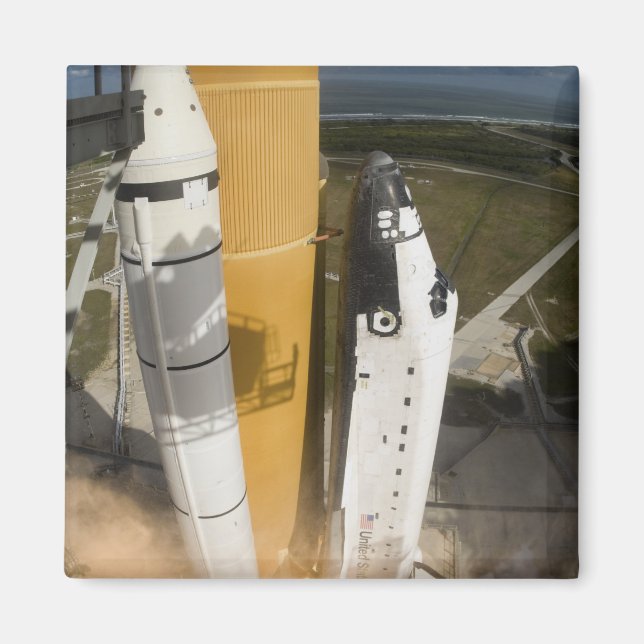 Space Shuttle Atlantis hiss av 17 Magnet (Framsidan)