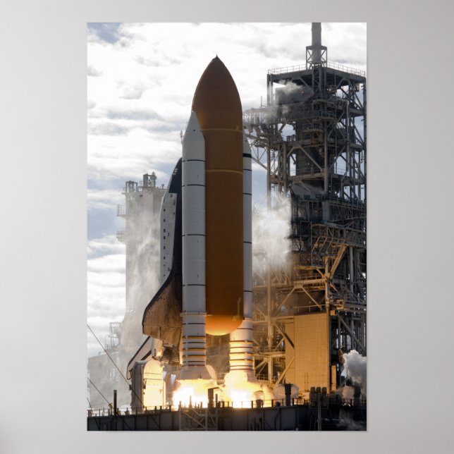 Space Shuttle Atlantis hiss av 17 Poster (Framsidan)