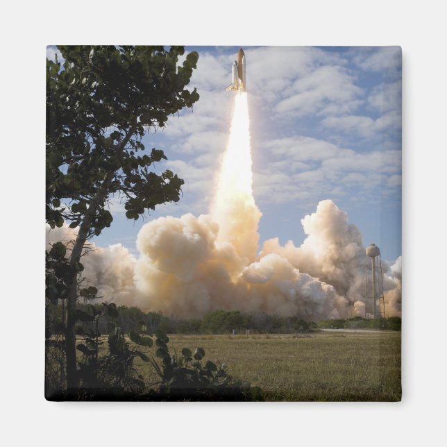 Space Shuttle Atlantis hiss av 19 Magnet (Framsidan)