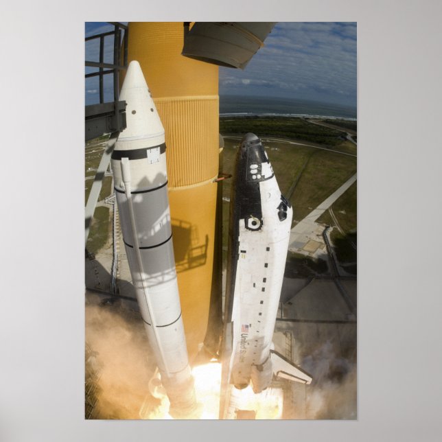Space Shuttle Atlantis hiss av 19 Poster (Framsidan)