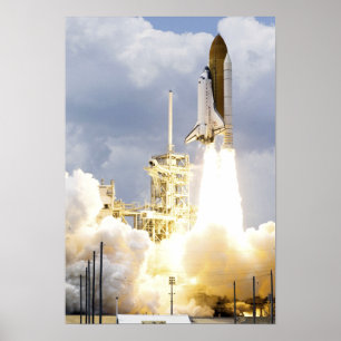 Space Shuttle Atlantis hiss av 2 Poster