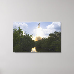 Space Shuttle Atlantis hiss av 3 Canvastryck