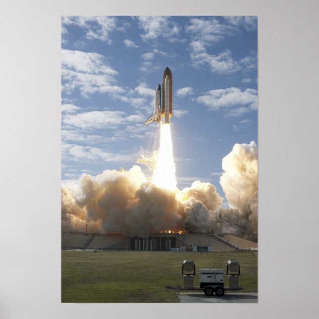 Space Shuttle Atlantis hiss av 4 Poster (Framsidan)