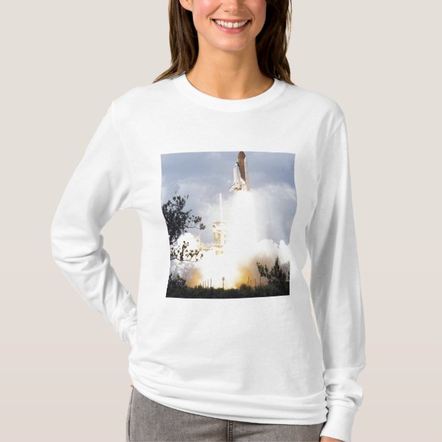 Space Shuttle Atlantis hiss av 4 Tee (Framsida)