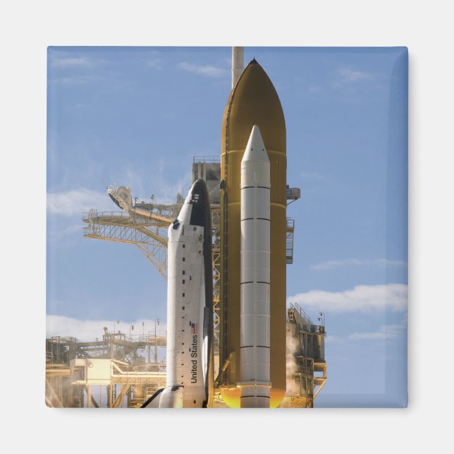 Space Shuttle Atlantis hiss av 5 Magnet (Framsidan)