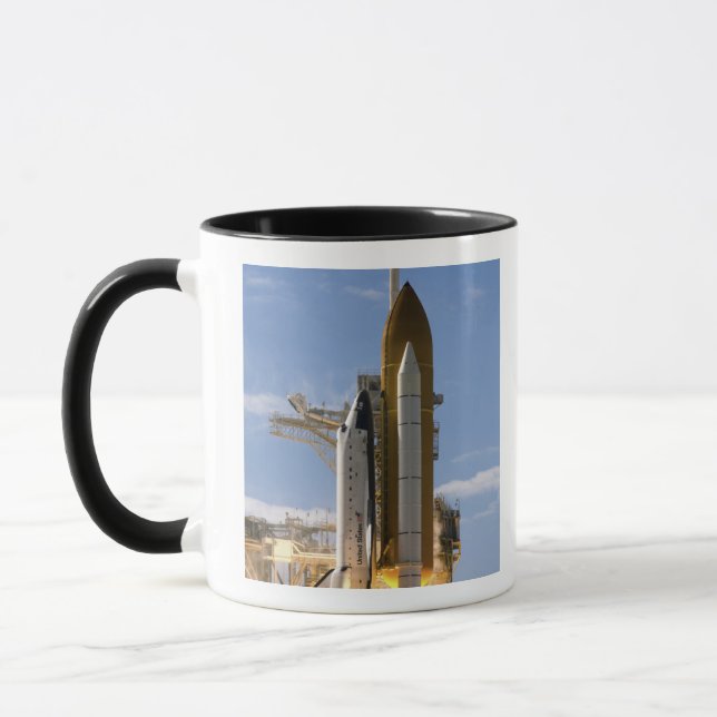 Space Shuttle Atlantis hiss av 5 Mugg (Vänster)
