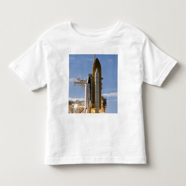 Space Shuttle Atlantis hiss av 5 Tee Shirt (Framsida)