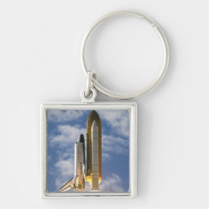 Space Shuttle Atlantis hiss av 6 Fyrkantig Silverfärgad Nyckelring