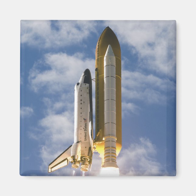 Space Shuttle Atlantis hiss av 6 Magnet (Framsidan)