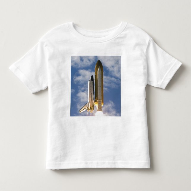 Space Shuttle Atlantis hiss av 6 T-shirt (Framsida)