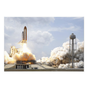 Space Shuttle Atlantis hiss av 9 Fototryck