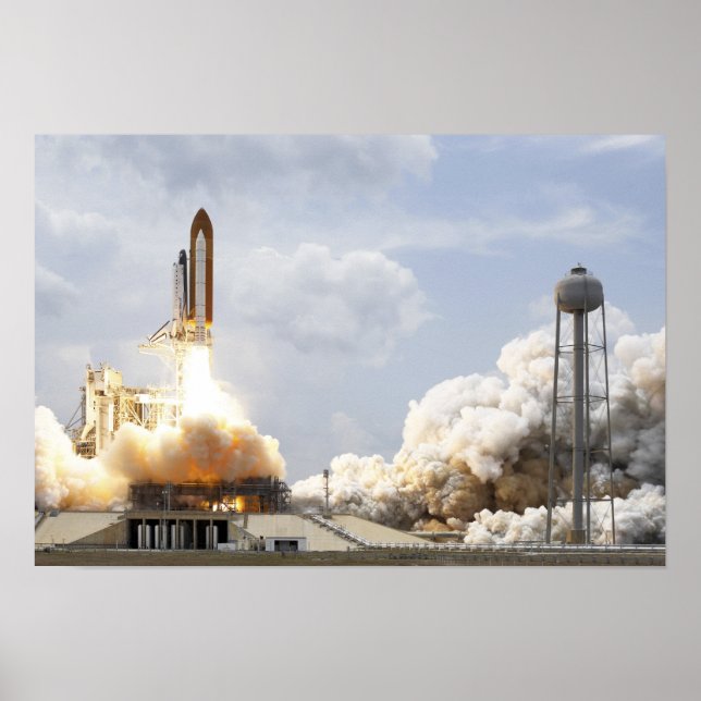 Space Shuttle Atlantis hiss av 9 Poster (Framsidan)