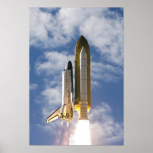 Space Shuttle Atlantis hiss av 9 Poster