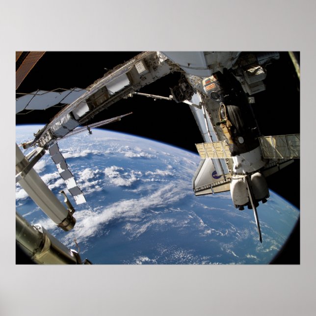 Space Shuttle Atlantis & ISS (STS-115) Poster (Framsidan)