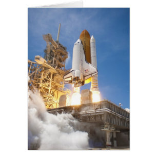 Space Shuttle Atlantis Launching STS-132 Uppdrag Hälsningskort