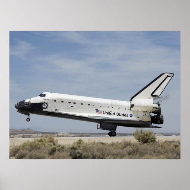 Space Shuttle Atlantis (STS-117) Poster (Framsidan)