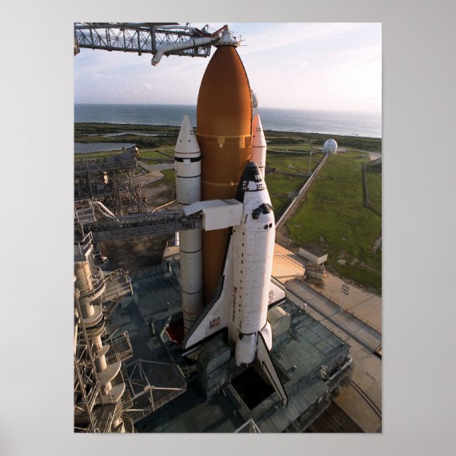 Space Shuttle Atlantis (STS-86) Poster (Framsidan)